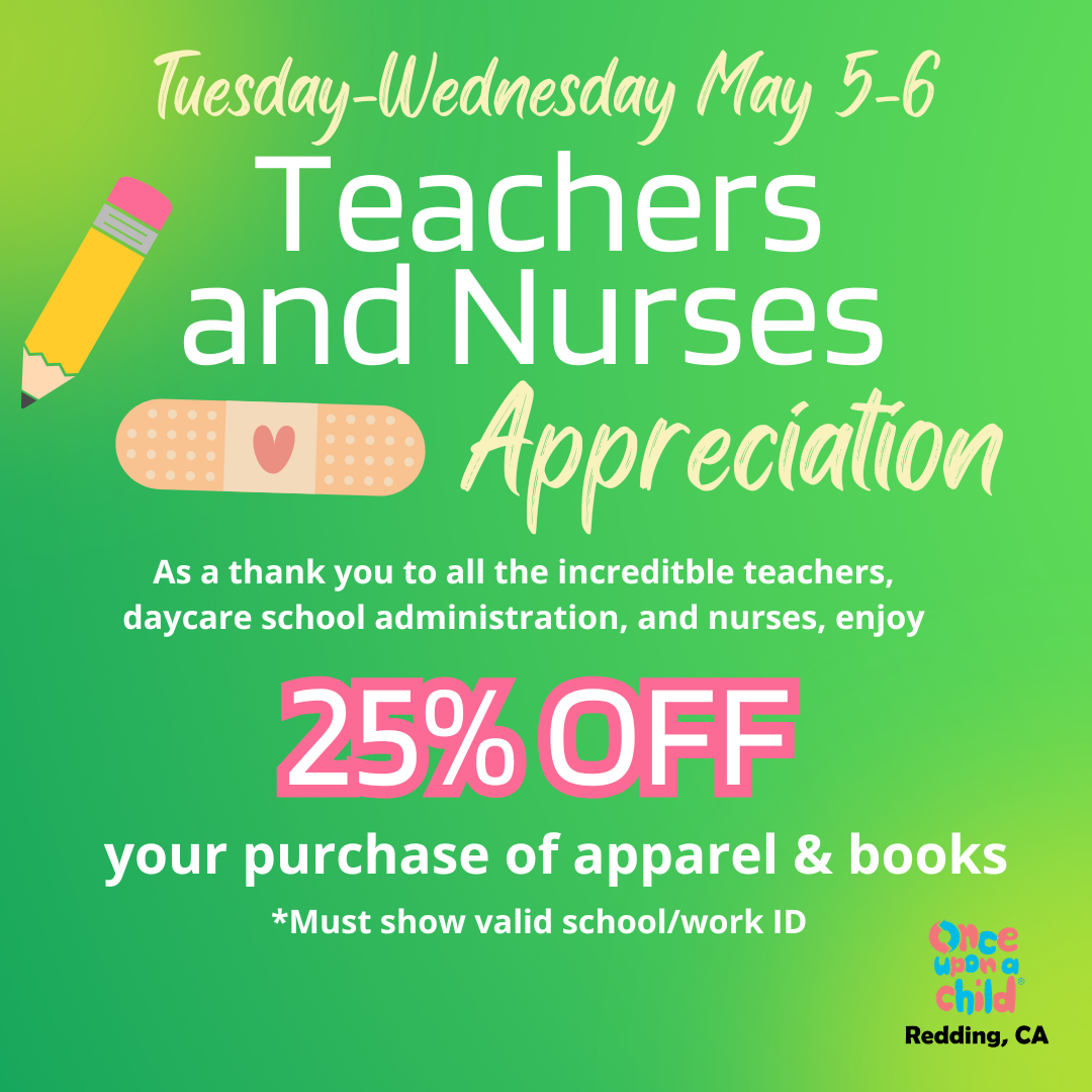 Teacher and Nurse Appreciation Sale